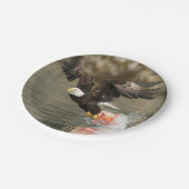 Assiettes En Carton Aigle à tête plate (Angle)