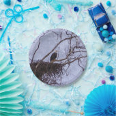 Assiettes En Carton Aigle Et Nid (Fête)