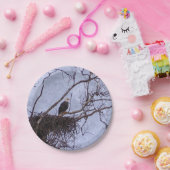 Assiettes En Carton Aigle Et Nid (Fête)