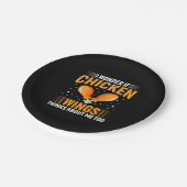 Assiettes En Carton Aile de poulet (Angle)