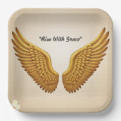 Assiettes En Carton Ailes d'opulence (Recto)