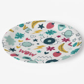 Assiettes En Carton Aimer la jolie conception oculaire (Angle)