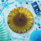 Assiettes En Carton Aimer Plate de papier tournesol (Fête)