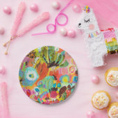 Assiettes En Carton Aimer voyager I (Fête)