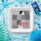 Assiettes En Carton Air urbain (Fête)