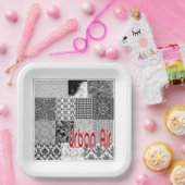 Assiettes En Carton Air urbain (Fête)