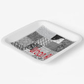 Assiettes En Carton Air urbain (Angulaire)