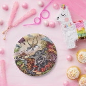 Assiettes En Carton Aire de jeu préhistorique (Fête)