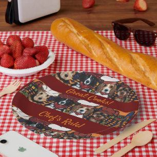 Assiettes En Carton Airedale Terrier