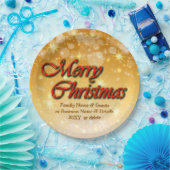 Assiettes En Carton Ajouter un nom Modifier le texte correspondant Noë (Fête)