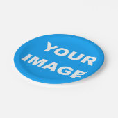 Assiettes En Carton Ajouter votre logo photo (Angle)