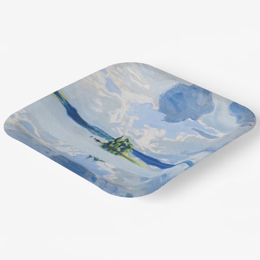 Assiettes En Carton Akseli Gallen-Kallela - Nuages au-dessus d'un lac (Angulaire)