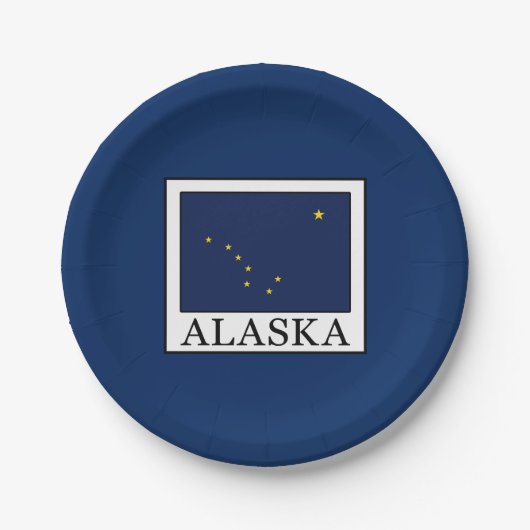 Assiettes En Carton Alaska (Devant)