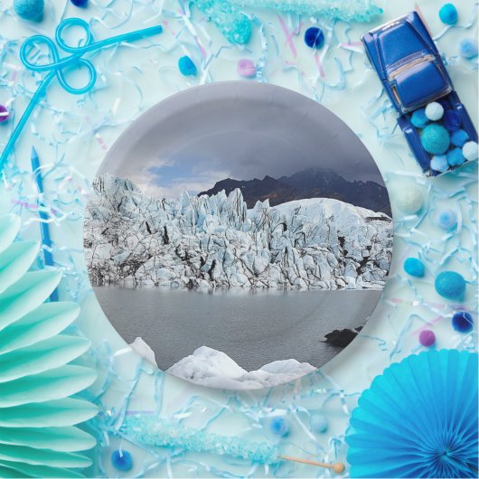 Assiettes En Carton Alaska - Glacier (Fête)