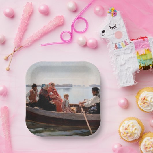 Assiettes En Carton Albert Edelfeel - Aller au baptême (Fête)