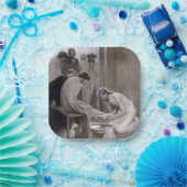 Assiettes En Carton Albert Edelfeel - Jésus Laver les pieds des discip (Fête)