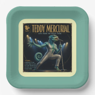 Assiettes En Carton Album Teddy Mercurial ; une parodie