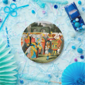 Assiettes En Carton Alice à Wonderland (Fête)