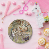 Assiettes En Carton Alice Adventures in Wonderland Mad Tea Party (Fête)