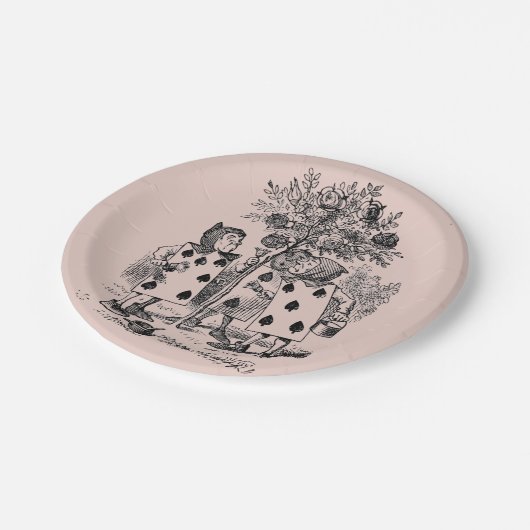 Assiettes En Carton Alice au pays des merveilles (Angle)