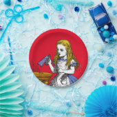 Assiettes En Carton Alice au pays des merveilles (Fête)