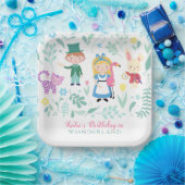 Assiettes En Carton Alice au pays des merveilles fête d'anniversaire (Fête)