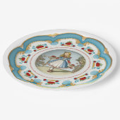 Assiettes En Carton Alice au pays des merveilles - Plaques de papier F (Angle)