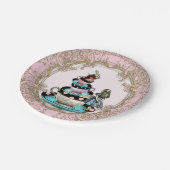 Assiettes En Carton Alice au Pays des merveilles Tea Party (Angle)