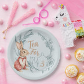 Assiettes En Carton Alice au pays des merveilles Thé pour trois (Fête)