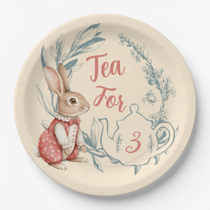 Assiettes En Carton Alice au pays des merveilles Thé pour trois