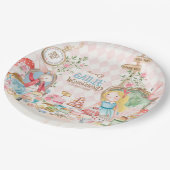 Assiettes En Carton Alice Aventures dans Woderland Anniversaire Tea Pa (Angle)