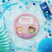 Assiettes En Carton Alice dans des approvisionnements d'anniversaire (Fête)