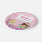 Assiettes En Carton Alice dans des approvisionnements d'anniversaire (Angle)