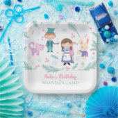 Assiettes En Carton Alice en hiver Wonderland fête d'anniversaire (Fête)
