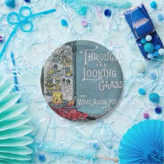 Assiettes En Carton Alice par le psyché (Fête)