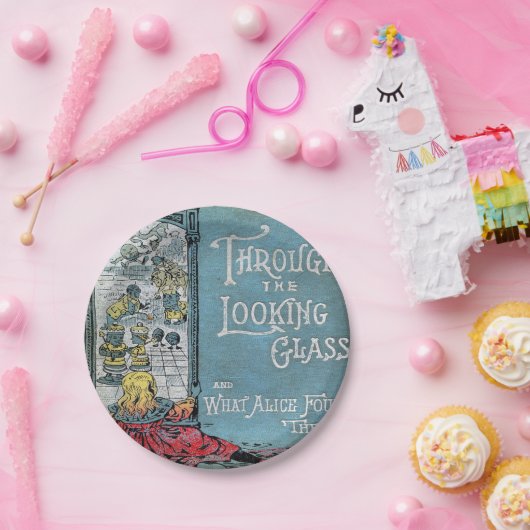 Assiettes En Carton Alice par le psyché (Fête)