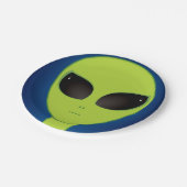 Assiettes En Carton Alien (Angle)