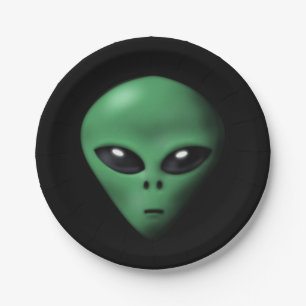 Assiettes En Carton Alien déplaisant