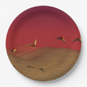 Assiettes En Carton Alien Flight (Devant)