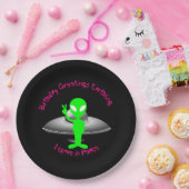 Assiettes En Carton Alien mignon que n'importe quelle occasion (Fête)