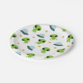 Assiettes En Carton Aliens (Angle)
