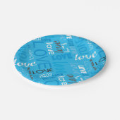 Assiettes En Carton Alive Cyan Gallery (Angle)