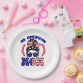 Assiettes En Carton All American Mom-32169 (Fête)