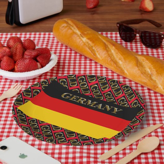 ASSIETTES EN CARTON ALLEMAGNE (Pique-nique)