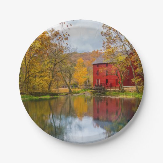 Assiettes En Carton Alley Mill Et Spring (Devant)