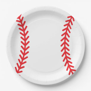Assiettes En Carton Allez à la Plaque ! Plaques de baseball