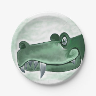 Assiettes En Carton Alligator Plaque de papier