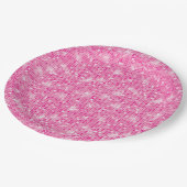 Assiettes En Carton Allons faire la fête d'anniversaire aux filles ros (Angle)