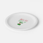 Assiettes En Carton Allons nous lasser (Angle)