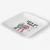 Assiettes En Carton Allons-y Filles Cowgirl Bachelorette Week-end (Angulaire)